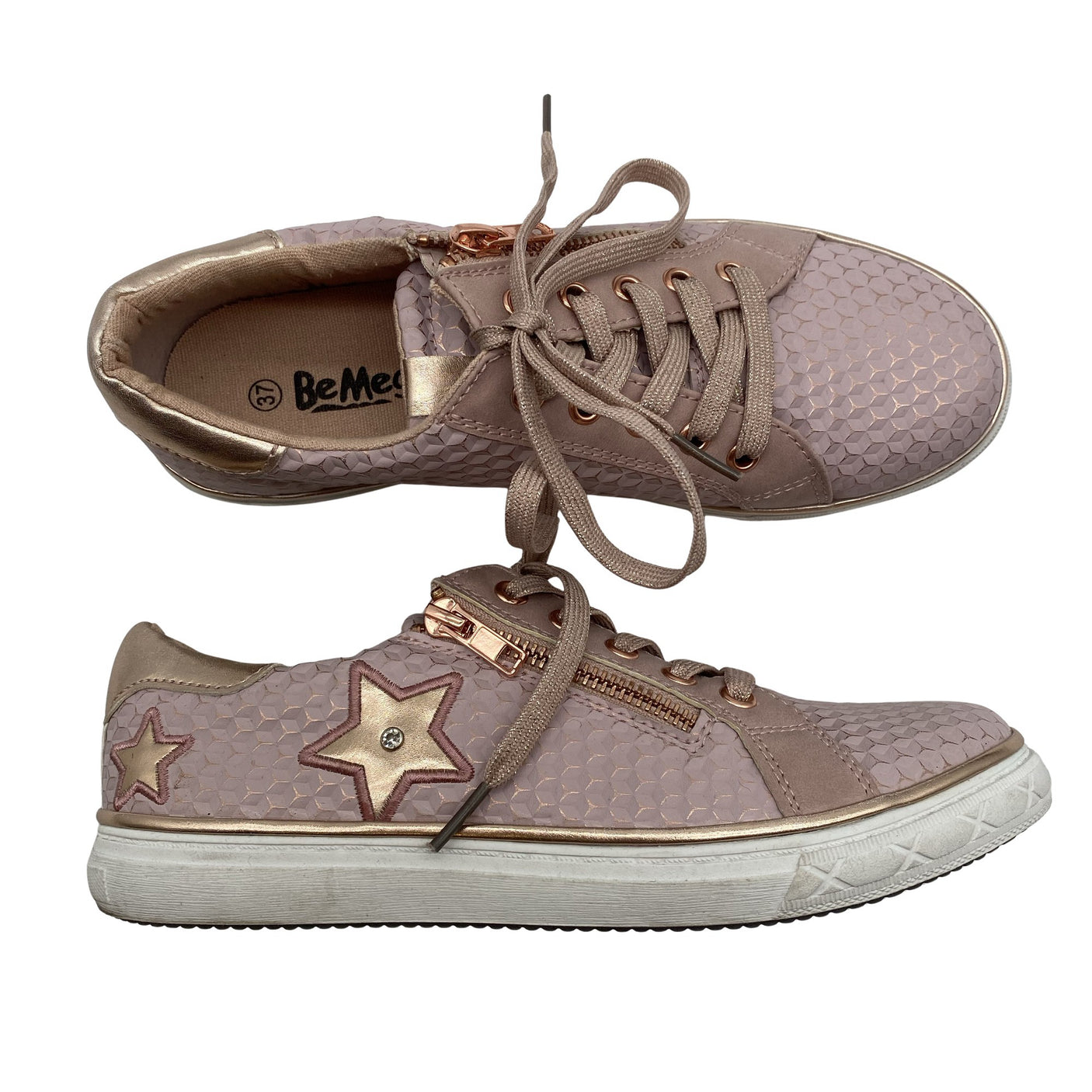 Unisex Be Mega - Tennised, suurus 37 - Heleroosa (1)