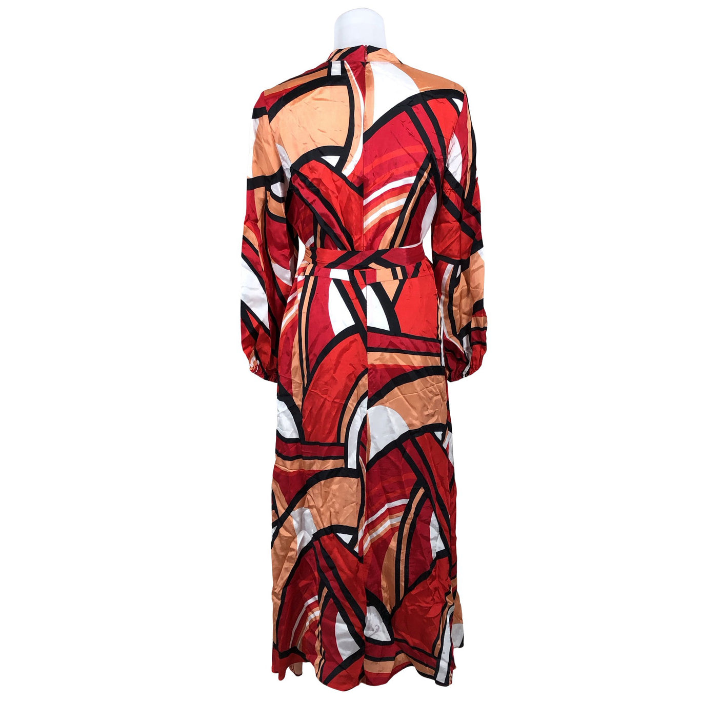 Unisex Ril's - Maksikleit, suurus 40 - Punane (2)