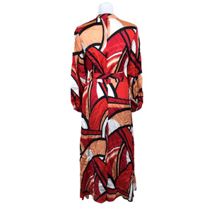 Unisex Ril's - Maksikleit, suurus 40 - Punane (2)
