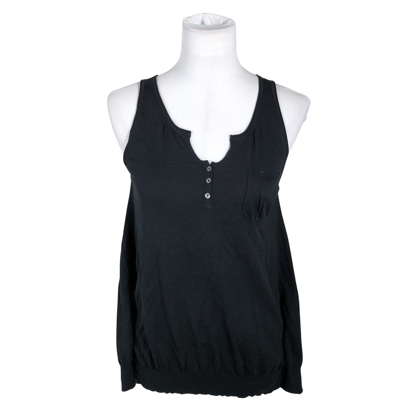 Unisex Stefanel - Topp, suurus 38 - Must (1)