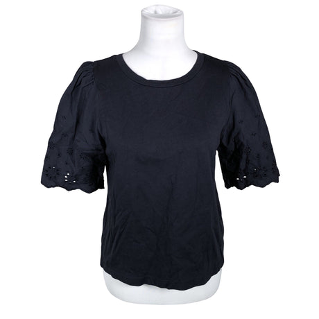 Unisex Part two - Lühikeste käistega pluus, suurus 36 - Sinine ()