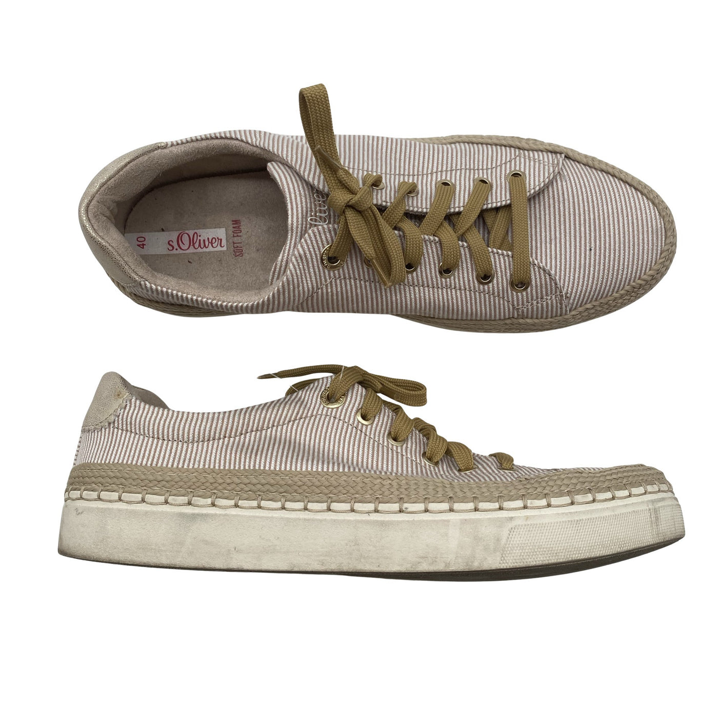 Unisex s.Oliver - Tennised, suurus 40 - Beige (1)