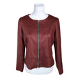 Unisex Muotitorppa - Jakk, suurus 38 - Veinipunane ()