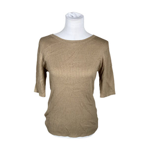 Unisex Nanso - Trikotaažist pluus, suurus 36 - Pruun (1)