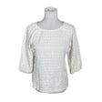 Unisex Nanso - Trikotaažist pluus, suurus 38 - Valge ()