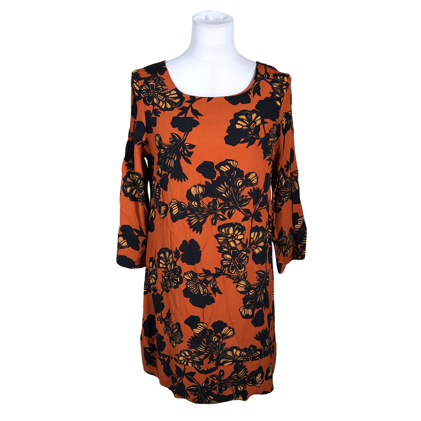 Unisex Nahe - Mitteveniv kleit, suurus 38 - Oranž (1)