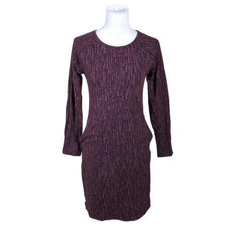 Unisex Nanso - Trikotaažist kleit, suurus 36 - Veinipunane ()