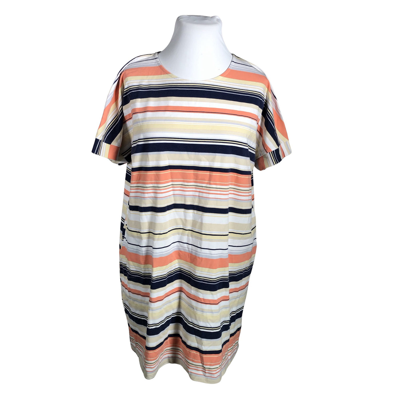 Unisex Nanso - Trikotaažist kleit, suurus 44 - Kollane (1)