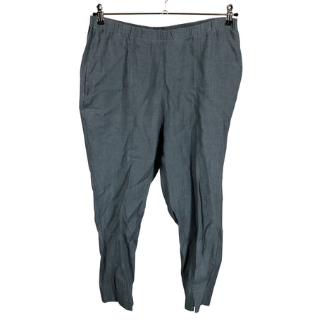Unisex One With Nature - Mittevenivad püksid, suurus 42 - Sinine ()