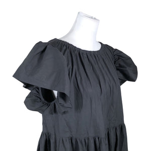 Unisex Gauhar - Mitteveniv kleit, suurus 38 - Must (3)