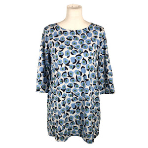 Unisex Marimekko - Trikotaažist tuunika, suurus 38 - Helesinine (1)