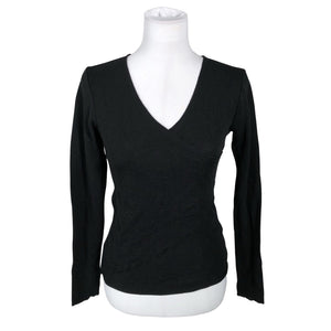 Unisex Blusbar - Trikotaažist pluus, suurus 36 - Must (1)