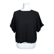 Unisex Bruuns Bazaar - Lühikeste käistega pluus, suurus 36 - Must ()