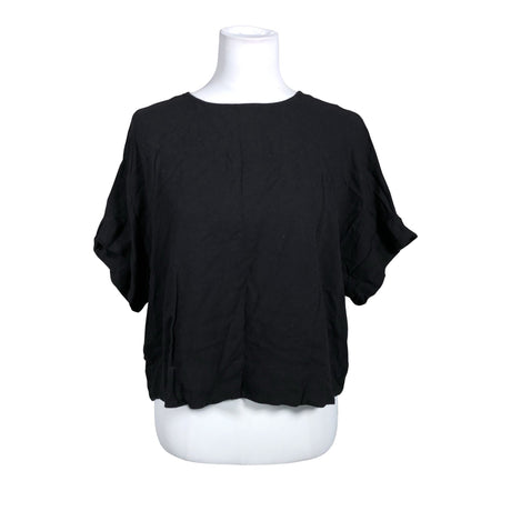 Unisex Bruuns Bazaar - Lühikeste käistega pluus, suurus 36 - Must ()