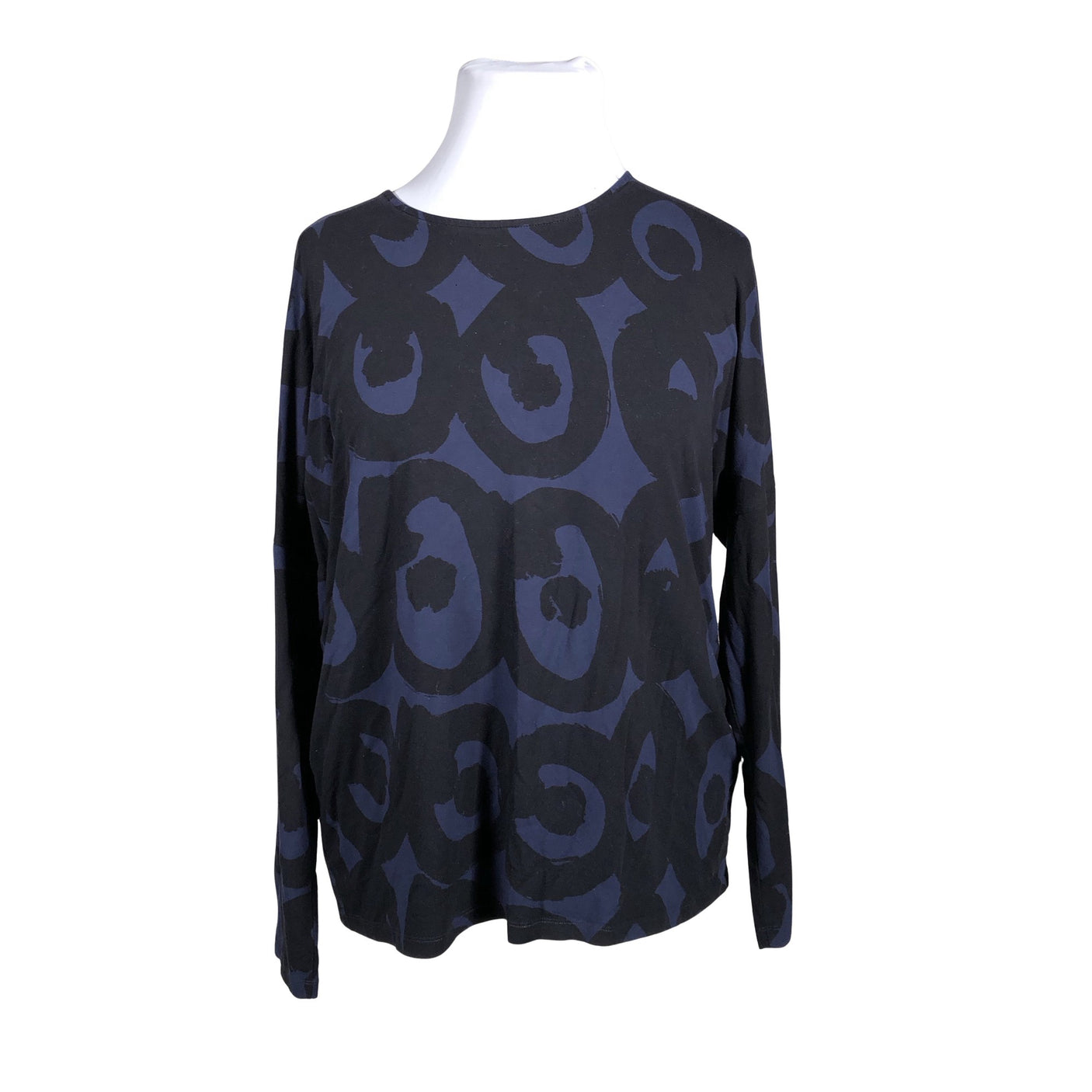 Unisex Marimekko - Trikotaažist pluus, suurus 42 - Sinine (1)