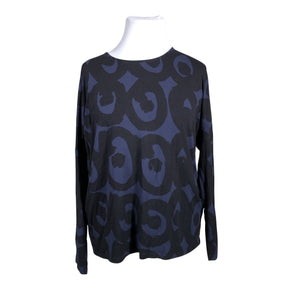 Unisex Marimekko - Trikotaažist pluus, suurus 42 - Sinine (1)