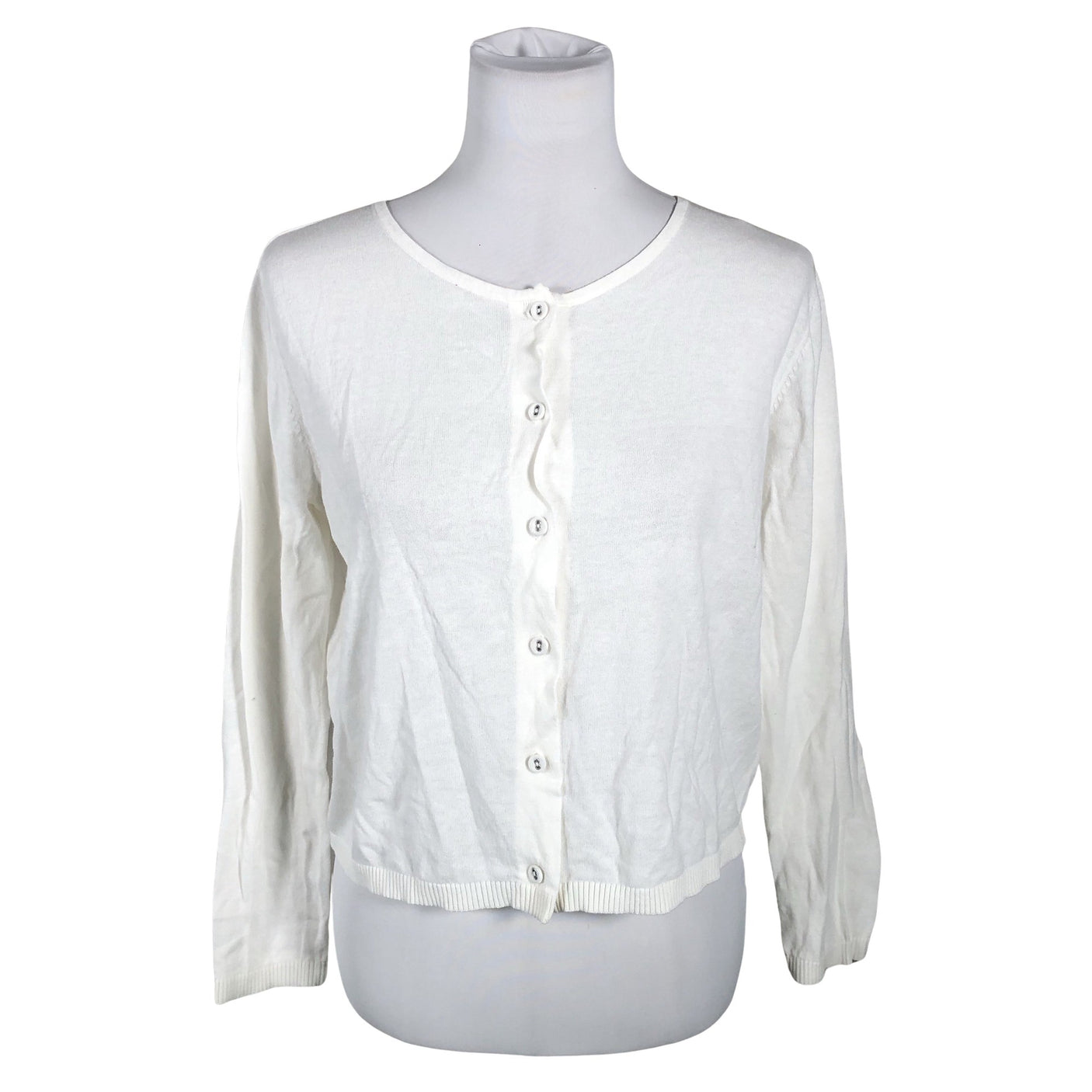 Unisex Nanso - Kardigan, suurus 38 - Valge (1)