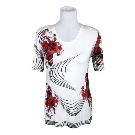 Unisex New York - Trikotaažist pluus, suurus 38 - Valge ()