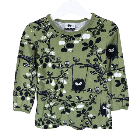 Unisex PaaPii - Trikotaažist pluus, suurus 92 - 98 - Roheline ()