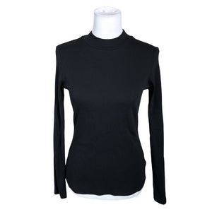 Unisex Aarrelabel - Trikotaažist pluus, suurus 38 - Must (1)