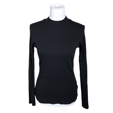 Unisex Aarrelabel - Trikotaažist pluus, suurus 38 - Must ()