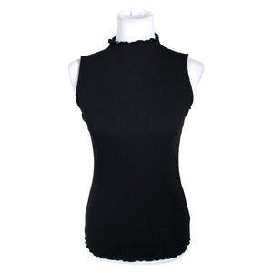 Unisex Kaiko - Trikotaažist topp, suurus 38 - Must (1)