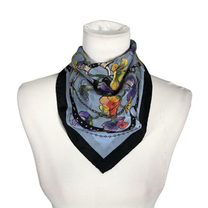 Unisex Moschino - Õhuke sall, suurus Mini - Helesinine (1)