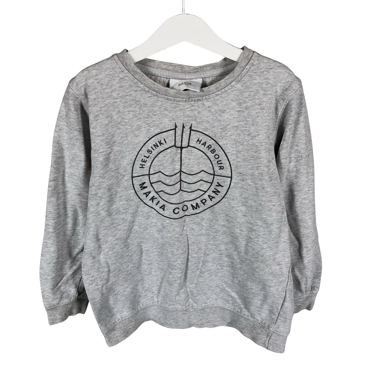 Unisex Makia - Dressikangast pluus, suurus 122 - 128 - Hall (1)