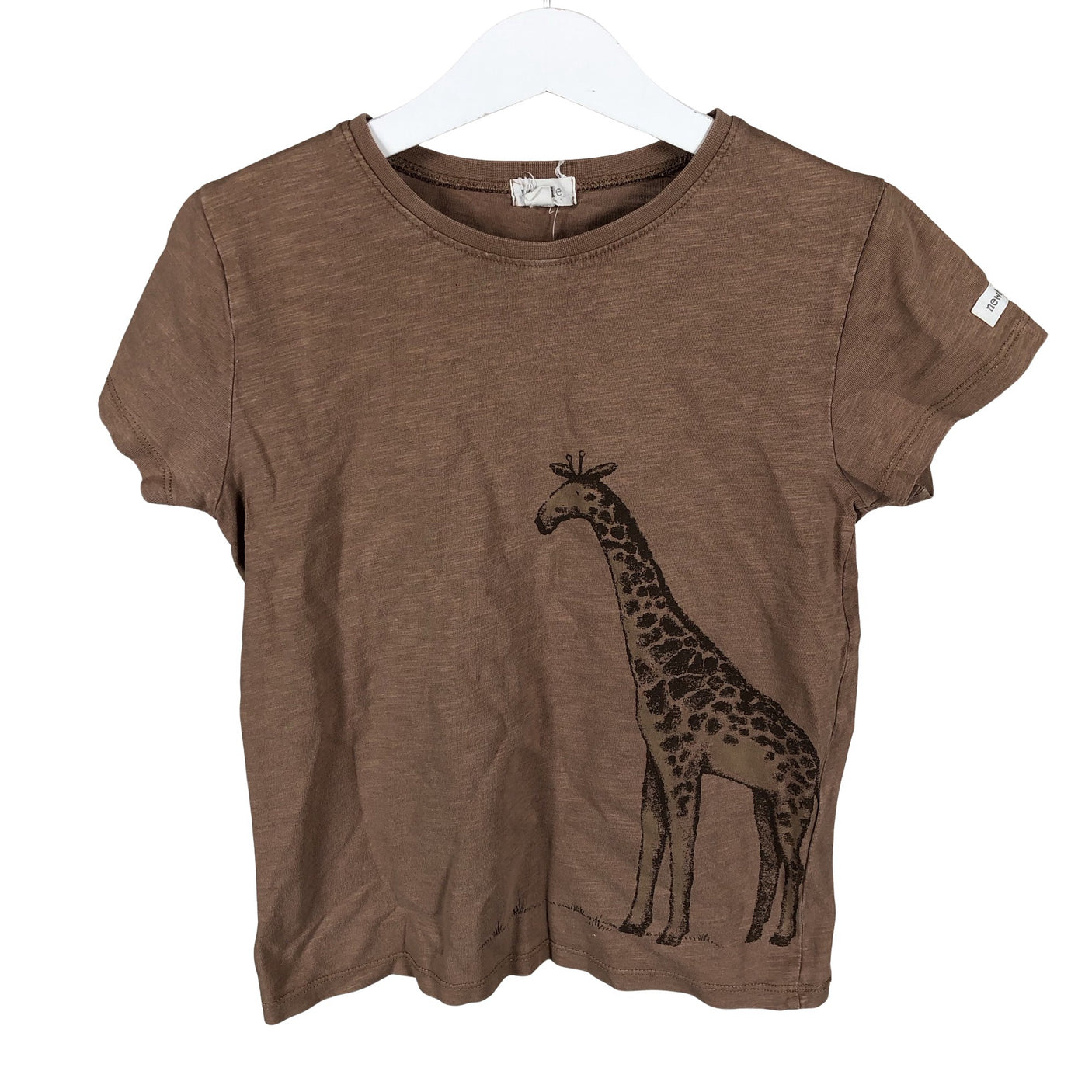Unisex Newbie - T-särk, suurus 122 - 128 - Pruun (1)