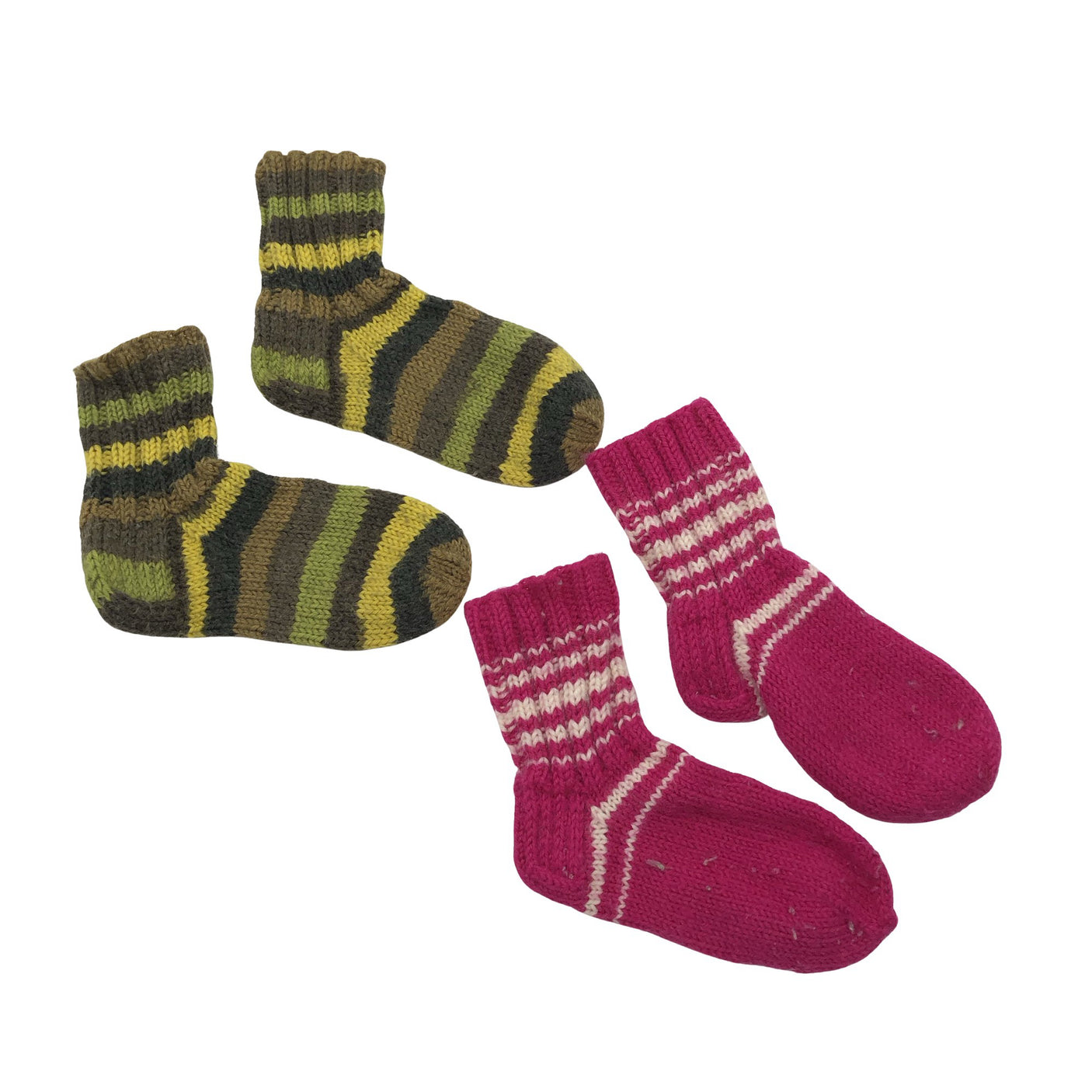 Unisex Handmade - Villased sokid, suurus 33 - Roosa (1)