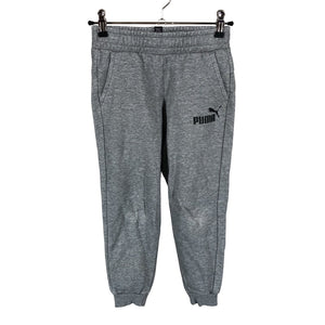 Unisex Puma - Dressikangast püksid, suurus 122 - 128 - Hall (1)