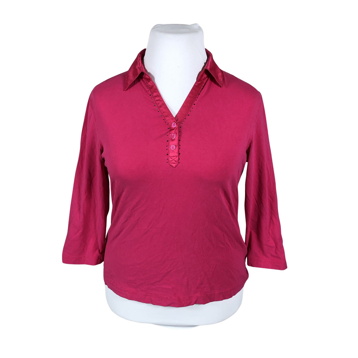 Unisex Gerry Weber - Trikotaažist pluus, suurus 42 - Roosa (1)