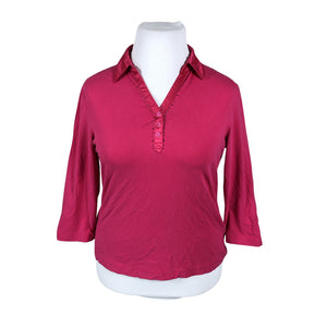 Unisex Gerry Weber - Trikotaažist pluus, suurus 42 - Roosa (1)