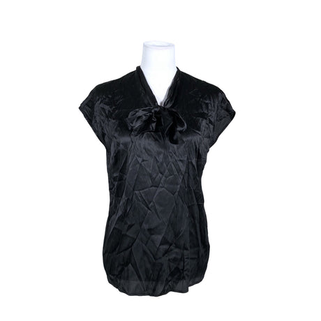 Unisex Ril's - Lühikeste käistega pluus, suurus 38 - Must ()