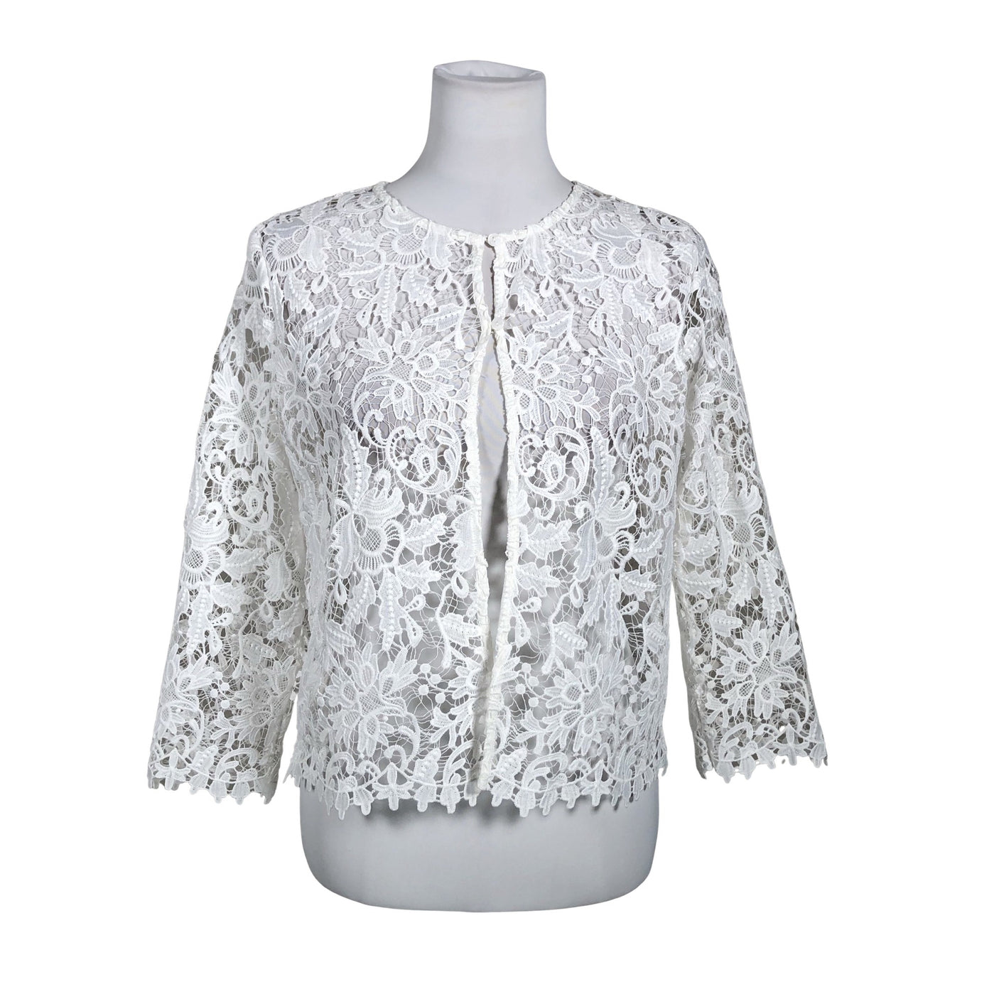 Unisex Betty Barclay - Kardigan, suurus 38 - Valge (1)