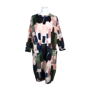 Unisex Papu - Trikotaažist kleit, suurus 40 - Sinine (1)