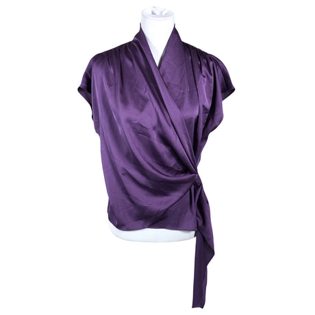 Unisex Ril's - Lühikeste käistega pluus, suurus 38 - Lilla ()