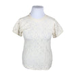 Unisex Tam Silk - Lühikeste käistega pluus, suurus 42 - Beige ()