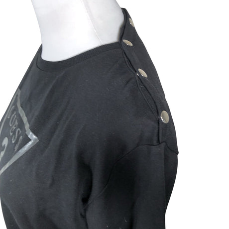 Unisex Guess - Trikotaažist pluus, suurus 38 - Must (2)