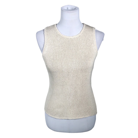 Unisex Your Face - Kootud vest, suurus 36 - Beige ()