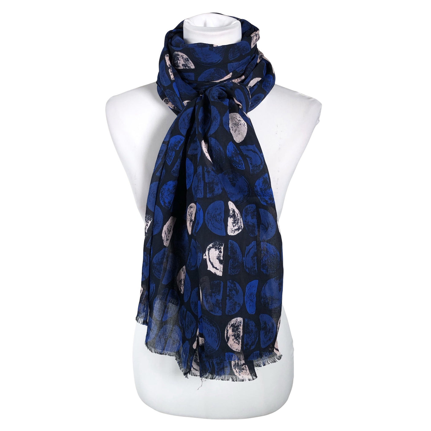 Unisex Nanso - Õhuke sall, suurus Maxi - Sinine (1)