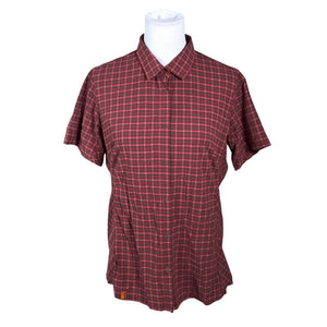 Unisex Warmpeace - T-särk, suurus 40 - Veinipunane (1)