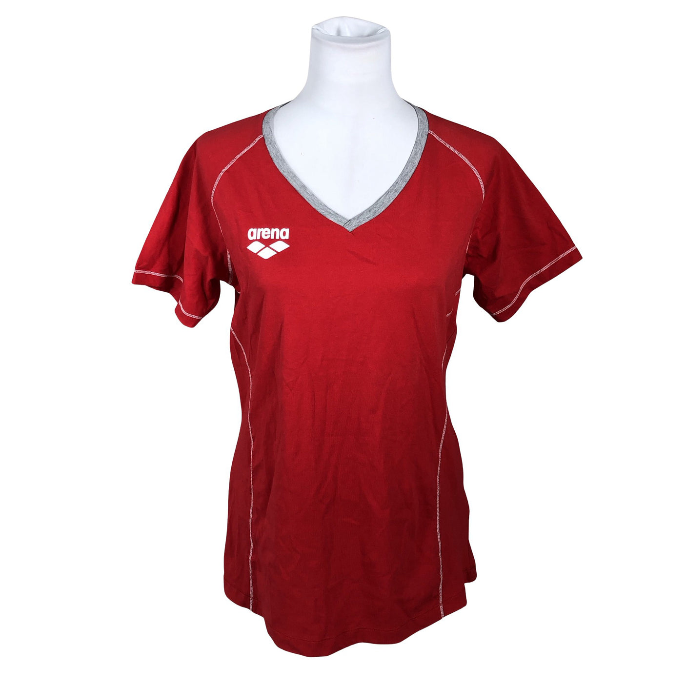Unisex Arena - T-särk, suurus 40 - Punane (1)