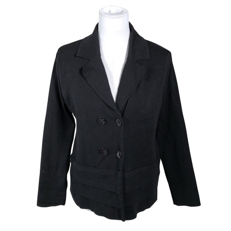 Unisex Muotikuu - Kardigan, suurus 38 - Must ()