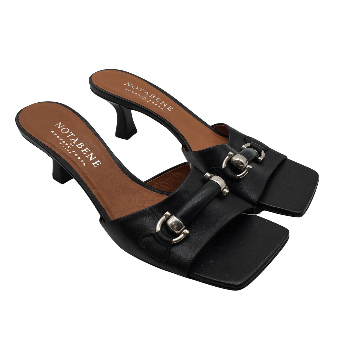 Unisex Notabene - Kontsaga rihmikud, suurus 41 - Must (2)