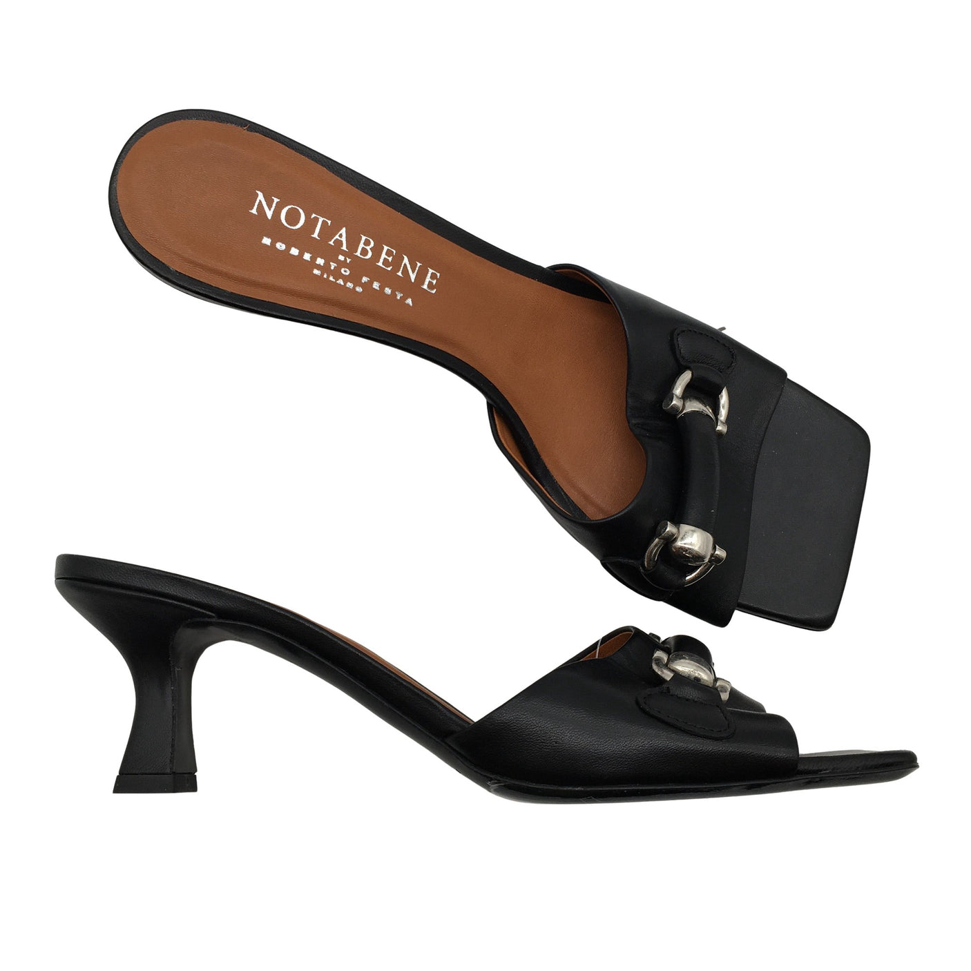 Unisex Notabene - Kontsaga rihmikud, suurus 41 - Must (1)