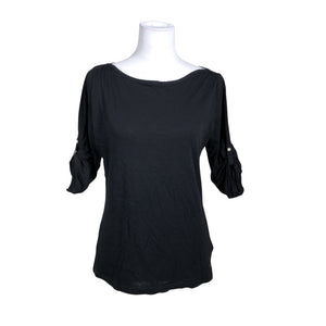 Unisex Esprit - Trikotaažist pluus, suurus 38 - Must (1)