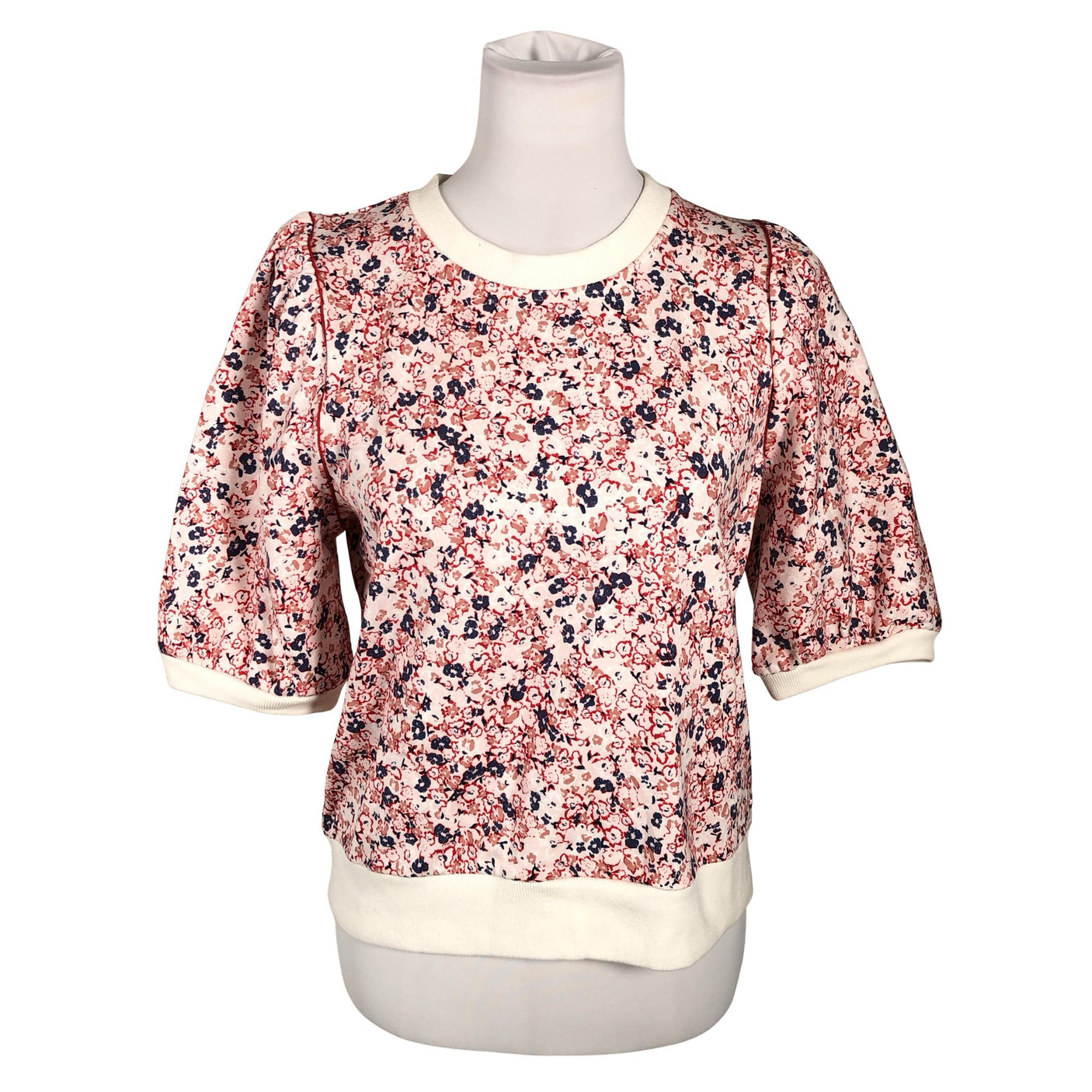 Unisex s.Oliver - Trikotaažist pluus, suurus 38 - Heleroosa (1)