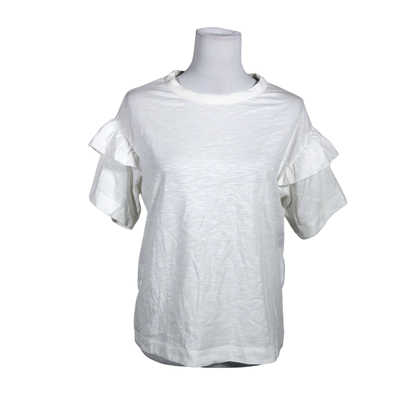 Unisex Selected - T-särk, suurus 36 - Looduslik valge (1)