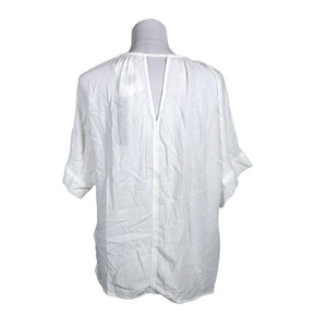 Unisex Esprit - Lühikeste käistega pluus, suurus 40 - Valge (2)
